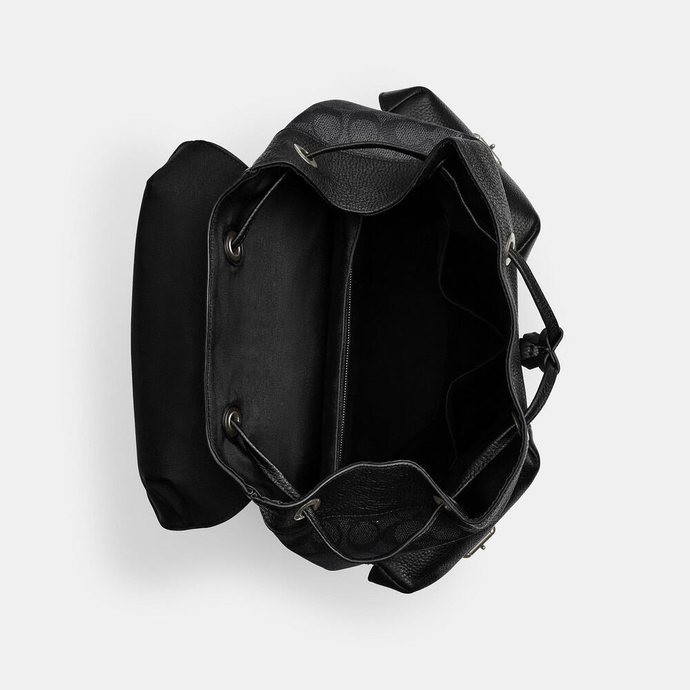 Warner Backpack In Signature Canvas